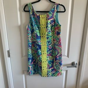 Lilly Pulitzer Call Me Kitty Cat Pink Delia Dress in Size 6